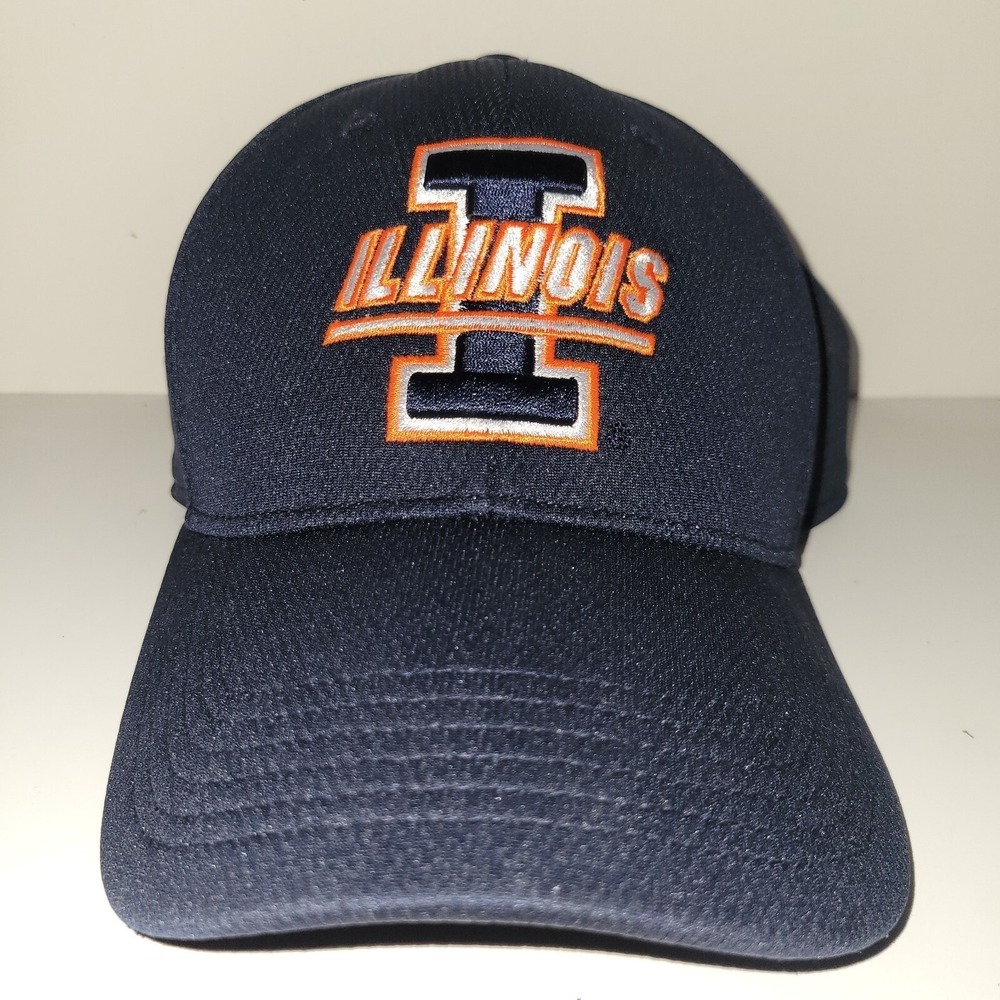 Top Of The World Memory Fit University Of Illinois Fighting Illini OSFA Blue Hat